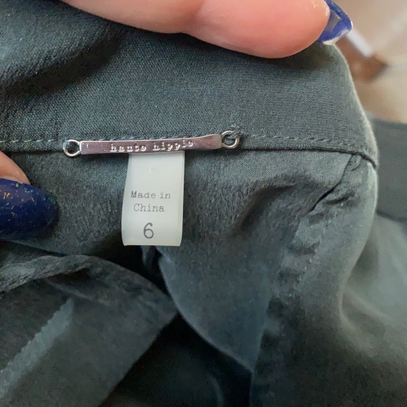 Haute Hippie Silk Harem Pants SZ 6 - Picture 10 of 12